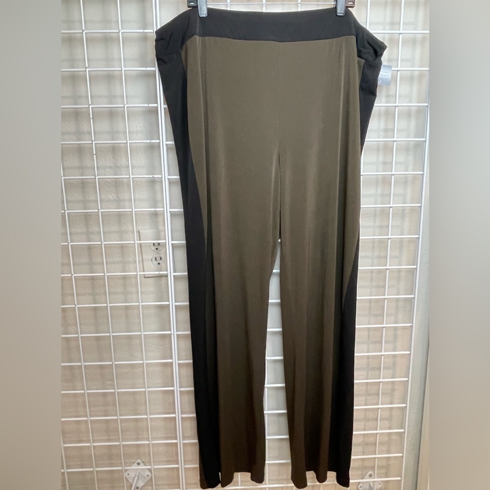 BAGDLEY MISCHKA American Glamour Pull On Pants Green and Black Size 2X